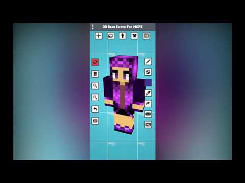 3D Skin Editor for MCPE Video