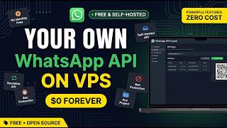 Build Your Own FREE WhatsApp API in Minutes (Baileys - No Paid Service)