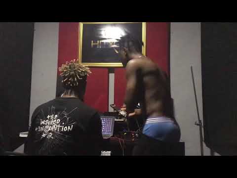 BELLA SHMURDA and REXXIE IN THE STUDIO