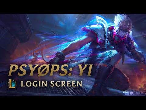 PsyOps: Master Yi | PsyOps 2020 | Login Screen | Animated 60fps - League of Legends