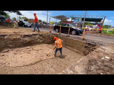 ¡ Melhoramos o sistema de drenagem na Carretera Panamericana, Santa Ana!