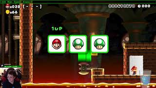 Super Mario Maker - A 100 Man For Mike!
