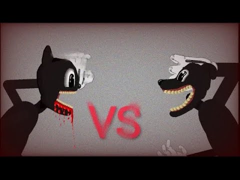 cartoon cat vs cartoon dog ( remake ) | stick nodes animation
