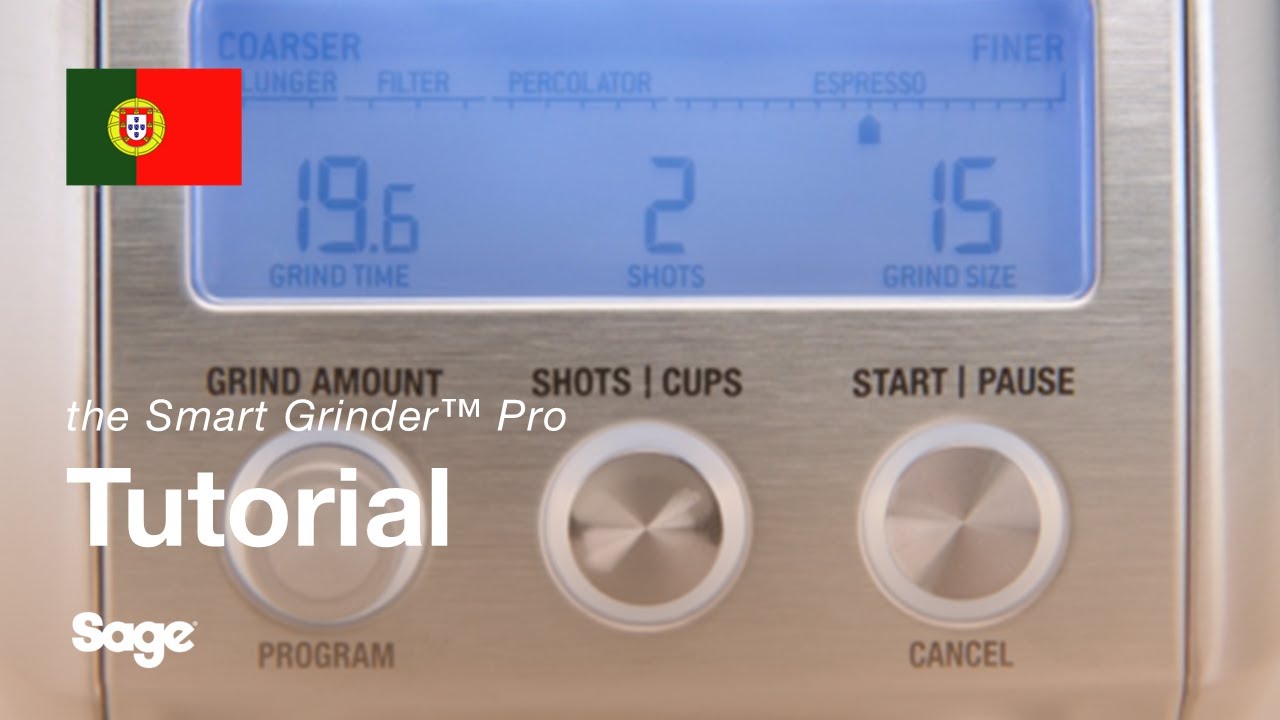 Tutorial de guia de café Breville - Como usar as diferentes funções de moagem