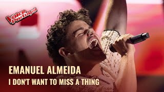 Emanuel Almeida - "I Don't Want to Miss a Thing" | Estreia | The Voice Portugal 2025