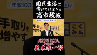 国民生活は置いてけぼりの高市政権 #国民民主党 #玉木雄一郎 #内閣支持率 #物価高対策 #食料品消費税ゼロ #現役世代減税