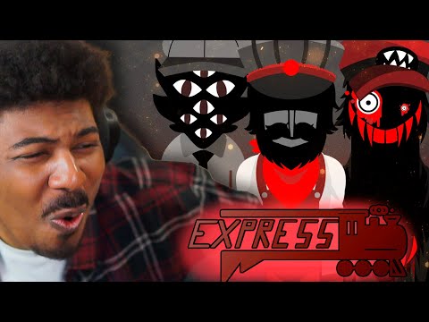EXPRESS ON INCREDIBOX IS A VERY WILD MOD!!!! | Express Incredibox mod