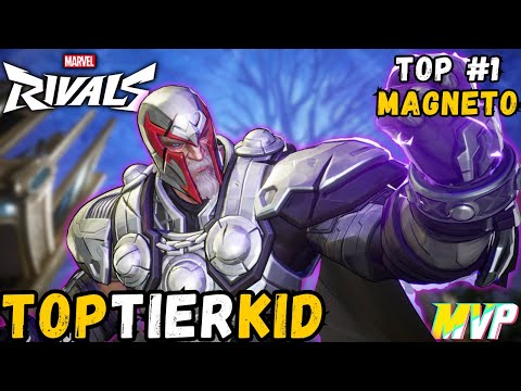 MVP! TopTierKid DOMINATING MAGNETO GAMEPLAY - Marvel Rivals Season 5.5