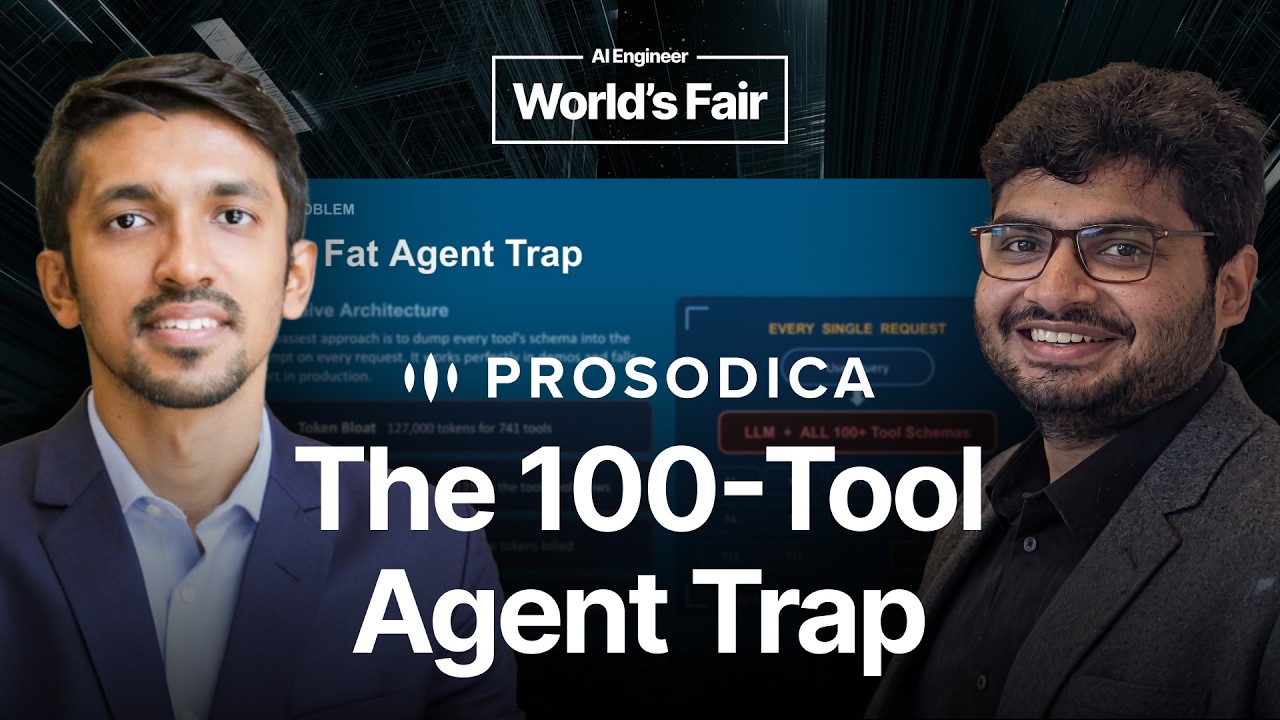 Prosodica: '100-Tool Agent is a Trap' - AI Engineer