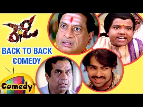 Back to Back Best Comedy Scenes | Ready Telugu Movie | Ram | Brahmanandam | Sunil | Genelia D'Souza