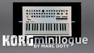 The Korg Minilogue- Oscillators Part 1