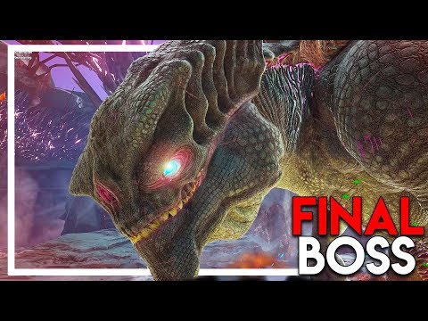 "THE KING TITAN" FINAL BOSS FIGHT - Attempt #1 (Ark Extinction DLC Gameplay Ep 42)