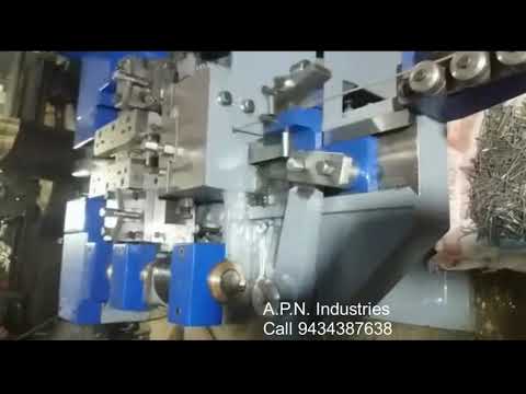 Semi Automatic 7.5 HP 3.5 Inch Wire Nail Making Machine (100 kg/hr)