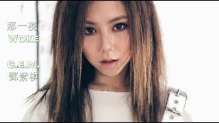 G.E.M 鄧紫棋 - 那一夜 WOKE【滚动歌词+拼音】【Rolling Lyrics+Pinyin】