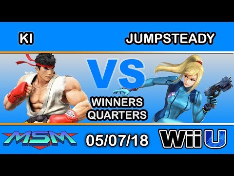 MSM 145 - DCG WC | Ki (Ryu) Vs. Jumpsteady (Zero Suit Samus) Winners Quarters - Smash 4