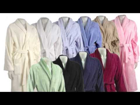 100% Egyptian Cotton Terry Cloth Robes — eLuxury.com