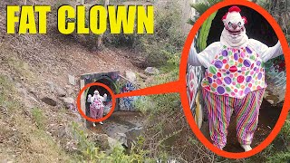 If you ever see this FAT Clown at the clown tunnel, DO NOT let him eat you!! Run away FAST!!
