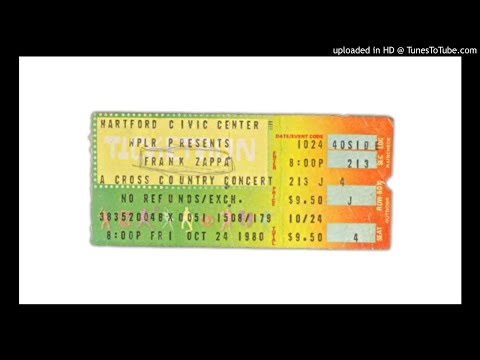 Frank Zappa - Stick It Out/The Illinois Enema Bandit, Civic Center, Hartford, CT, October 24, 1980