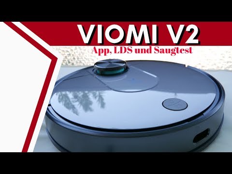 Viomi V2 (Viomi V-RVCLM21B) App, LDS und Saugtest [DEUTSCH]