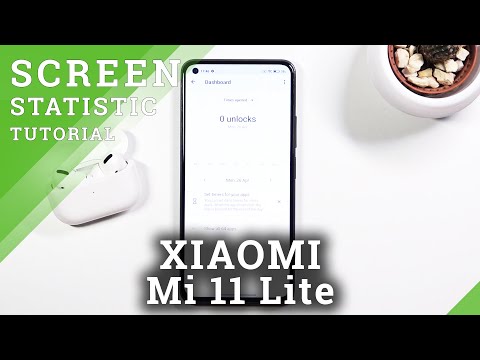 How to Check Number of Apps Opened Each Day on XIAOMI Mi 11 Lite –Application Statistics