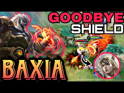 NO SHIELD FOR YOU FREYA 🔥 BAXIA FULL DEF BUILD COUNTER ALL ENEMY 💪 BAXIA BEST BUILD ZuruPlaysML