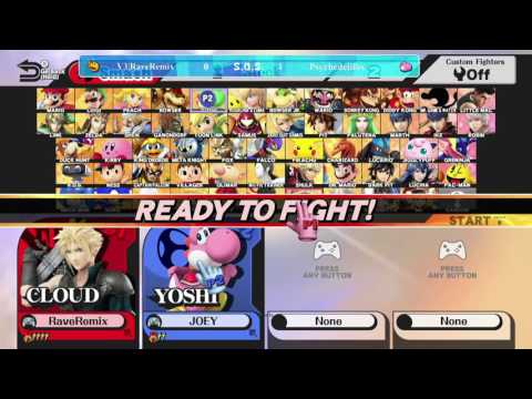 SOS1 Pools - V3|RaveRemix (Pac-Man) vs Psychedelifox (Yoshi)