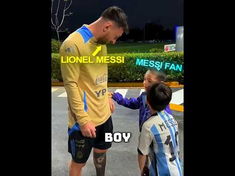 Why This Little Boy Shocked Messi And Ronaldo