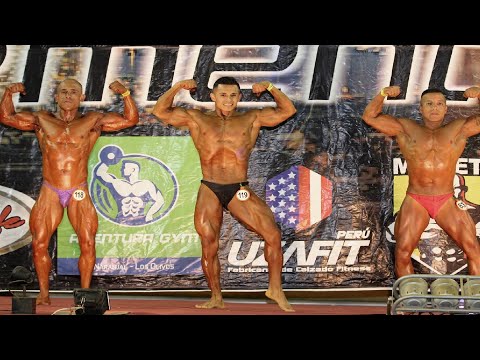 FISICOCULTURISMO SENIOR 65 k. – MISS Y CHIMBOTE 2017