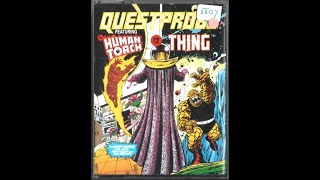 Questprobe featuring Human Torch and the Thing for the BBC Micro