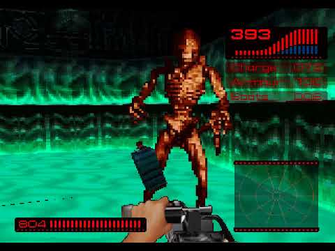 Alien Trilogy - Level 3-3 (Canyons and Catacombs)