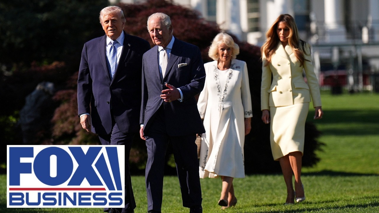 WATCH: Trump welcomes King Charles III to White House
