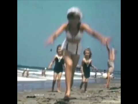 Thumbnail for Footage Of Norma Jeane(Marilyn Monroe)On The Beach In 1941/42 - Fun In The Sun