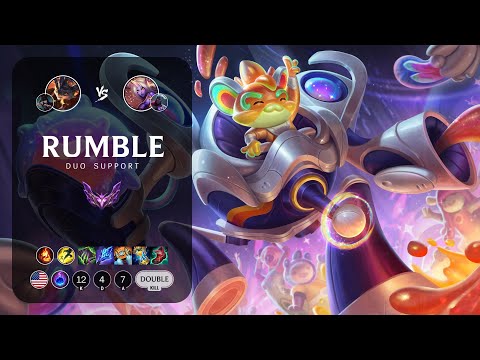 Rumble Support vs Soraka - NA Master Patch 12.21