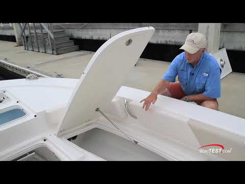 Boattest.com gives us a tour of the Robalo 246 Cayman SD!