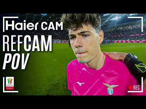 REF CAM POV: You Are The Referee in Atalanta-Lazio | Coppa Italia Frecciarossa 2025/26