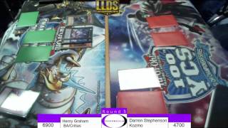 LLDS Qualifier - Round 5 - Henry Graham (Burning Abyss/Virus) vs Darren Stephenson (Kozmo)