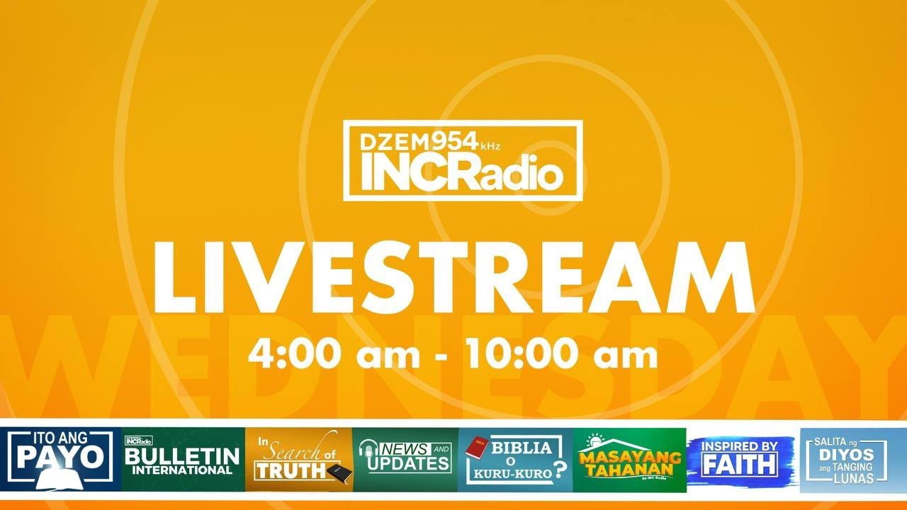 INCRadio Livestream | Wednesday, December 4, 2024 (4:00 AM - 10:00 AM)