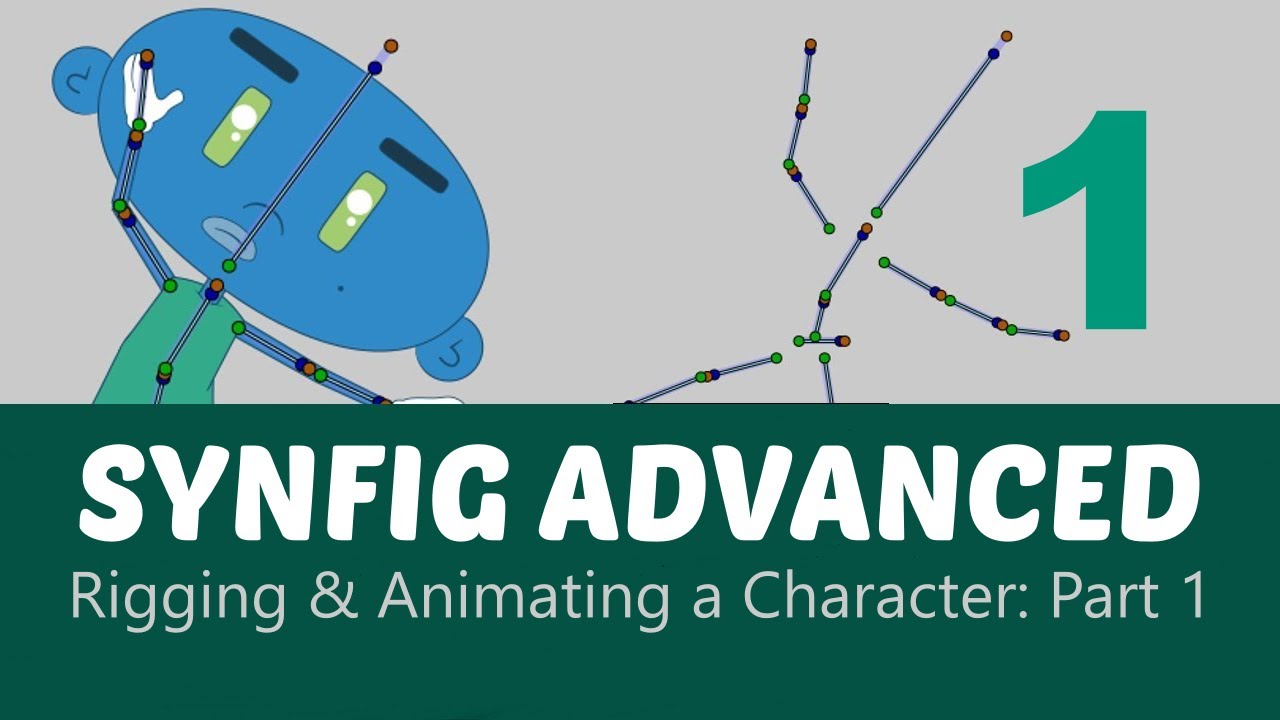 Advanced Synfig: Rigging & animating a character - PART 1