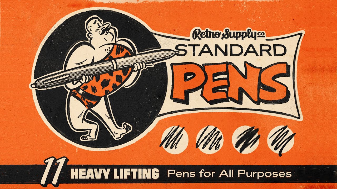 Standard Procreate Comic Ink Brushes