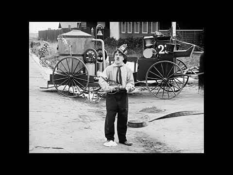 The Fireman (1916) Charlie Chaplin - Refurbished Full Movie