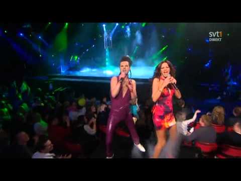 Melodifestivalen 2011 * Lena Philipsson, Nanne, Christer Sjögren & Ola * Rock You Like A Hurricane