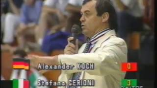 SCHERMA - CAMPIONATI DEL MONDO ASSOLUTI ATENE 1994 - FINALE FIORETTO MASCHILE A SQUADRE