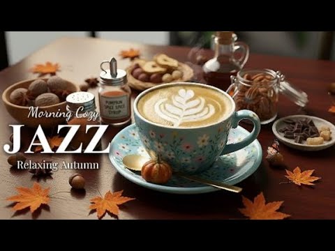 Relaxing Coffee Shop Music ☕ Autumn Evening Jazz – Equinox Ember