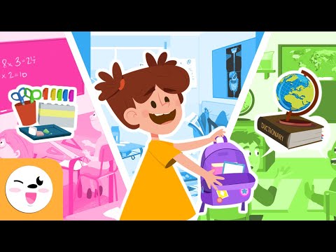 EL COLEGIO 📚 Rutinas para niños 🎒 Cuento sobre un día en el cole 📝 Vocabulario del colegio
