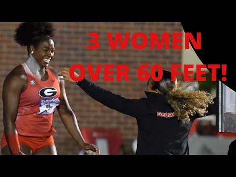 3 WOMEN OVER 60' IN THE SHOT! Top Women's Throws From The 2022 Power 5 Conference Championship Meets