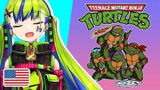 Vtuber [Me singing] Teenage Mutant Ninja Turtles 1987 intro | TMNT1987 #vtuber #vtuberen #monaca3d