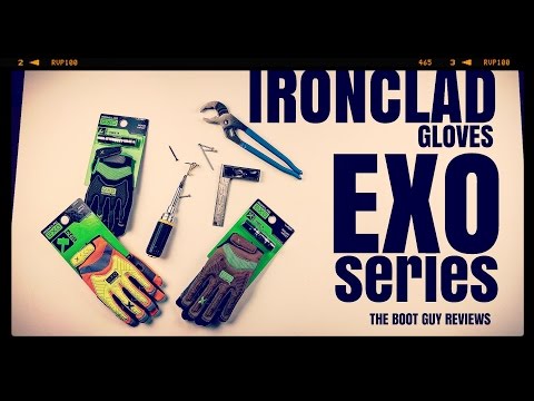 IRONCLAD EXO Impact series [ The Boot Guy Reviews ]