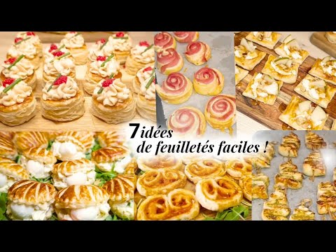 ✨ 7 idées de feuilletés faciles pour buffets, fêtes et apéritifs
