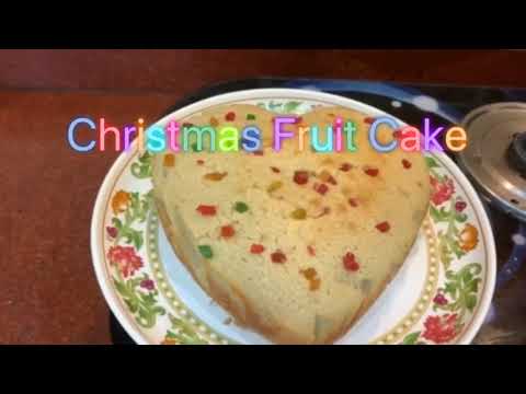 Christmas Fruit Cake // super Soft Fruit Cake Recipe Without Alcohol