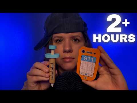 2+ HOURS of ASMR Roleplays For Sleep & Relaxation 😴 (cranial, haircut, massage, etc.)